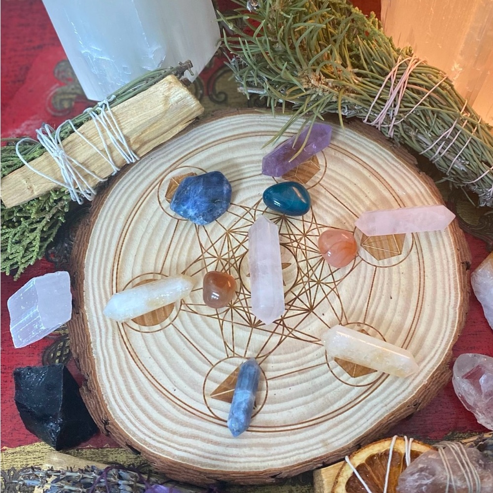 Metatron crystal grid